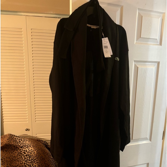MALE BLACK LACTOSE ROBE. - Picture 1 of 6